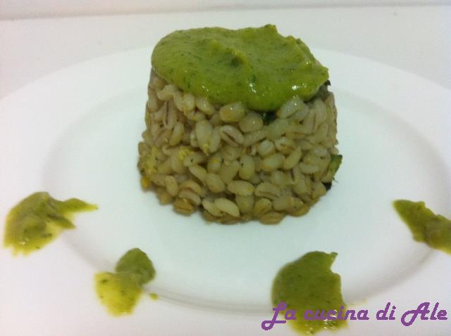 Orzotto green